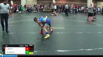 53 lbs Quarterfinal - Gabriel Groene, Spatola Wrestling vs Layten Marsh, Falcons Wrestling Club