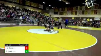 132 lbs Cons. Round 3 - Luke Seino, Trabuco Hills vs Gabriel Canela, Chaparral