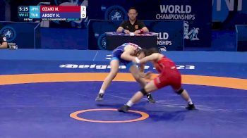 65 kg 1/4 Final - Nonoka Ozaki, Japan vs Kadriye Aksoy, Turkey