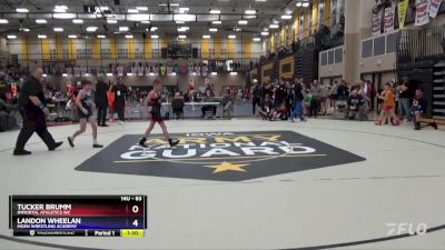 83 lbs Quarterfinal - Tucker Brumm, Immortal Athletics WC vs Landon Wheelan, Moen Wrestling Academy