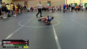 84 lbs 1st Place Match - Nicolas Loch, Faith Christian Academy vs Reid Miles, TRIBE