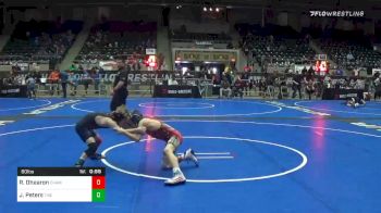 80 lbs Consolation - Riker Ohearon, Champions WC vs Jaden Peters, The Wrestling Factory