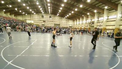 92 lbs Champ. Round 2 - Nolan Snyder, Westlake vs Charles Davidson, Cougar Wrestling Club