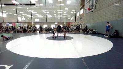 67-71 lbs Round 3 - Millie Jacob, Kimberly Bulldog Wrestling Club vs Saige Silva, Kuna Klub