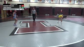 106-107 lbs 1st Place Match - Madison Hedlund, Marion Girls vs Jersi Murphy, East Buchanan Girls