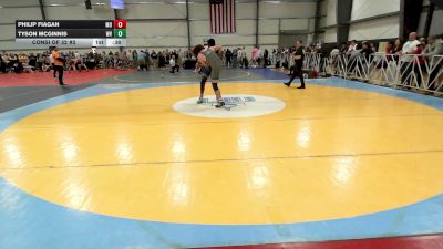 170 lbs Consi Of 32 #2 - Philip Fiagan, MO vs Tyson Mcginnis, WV