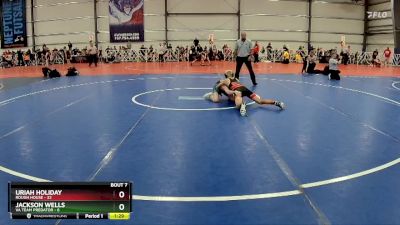 105 lbs Rd# 5- 3:45pm Friday Final Pool - Jackson Wells, VA Team Predator vs Uriah Holiday, Rough House