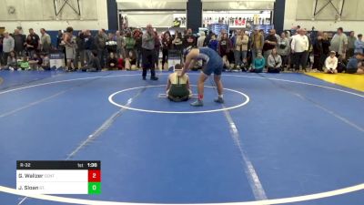 145 lbs R-32 - Griffin Walizer, Central Mountain vs James Sloan, St. Joseph Regional-NJ