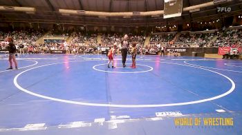 64 lbs Consi Of 16 #2 - Jaxon Jolley, MarcAurele Youth vs Elijah Porter, Alburnett