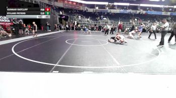 65 lbs 7th Place - Gunnar Ratcliff, Prime vs Ryland Peters, Claremore WC