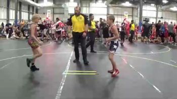 82 lbs Round 3 (6 Team) - Bode Bratsburg, The Funky Singlets Yellow vs Brayden Turdo, Olympia