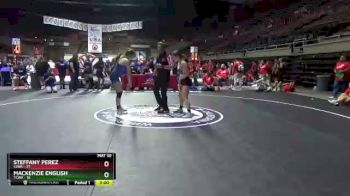 117 lbs Round 1 (10 Team) - Steffany Perez, SJWA vs Mackenzie English, TCWA