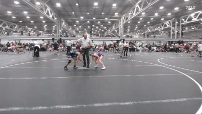 110 lbs Round 4 (6 Team) - Emma Vargas, Central Pennies Power vs Ellie Myers, BC Lady Predators