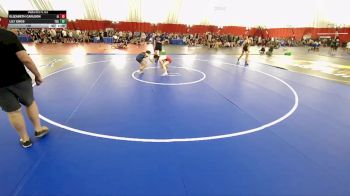 100 lbs Round 7 (10 Team) - Elizabeth Carlson, Cambridge-Isanti vs Lily Enos, Batavia