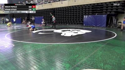 135 lbs Consi-qtrs - Malik Popula, Harrisburg vs Ethan Uttley, Coventry