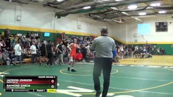 126 lbs Champ. Round 2 - Jackson Johnson, Brighton HS vs Raymond Garcia, SYLVANIA NORTHVIEW