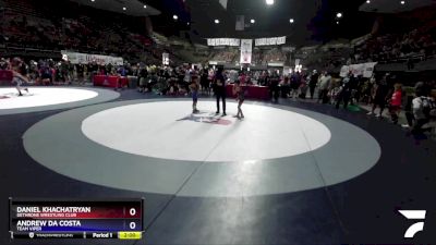 62 lbs Semifinal - Daniel Khachatryan, Dethrone Wrestling Club vs Andrew Da Costa, Team Viper