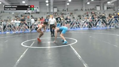 145 lbs Rr Rnd 1 - Andrew Kapac, Buffalo Valley Black - HSB vs Tyler Traves, Team Shutt Rioux - HSB
