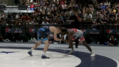 57 kg Quarters - Antonio Mills, Roundtree Wrestling Academy vs Luke Lilledahl, NLWC/TMWC