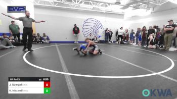 61 lbs Rr Rnd 3 - Jax Soergel, Choctaw Ironman Youth Wrestling vs Korey Maxwell, Choctaw Ironman Youth Wrestling