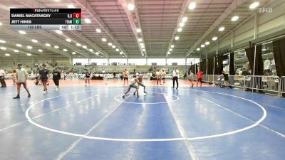 100 lbs Round Of 32 - Daniel Macatangay, Illinois Menace vs Jett Hines, Team Barracuda MS