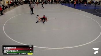 93 lbs Quarterfinal - Jacob Breisch, Springfield vs Derek Steinkamp, GMLOS