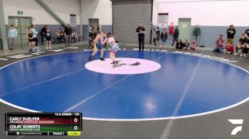 135 lbs Rr3 - Carly Duelfer, Avalanche Wrestling Association vs Colby Roberts, Kodiak Wrestling Club