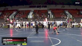 70 lbs Cons. Round 2 - Jace Beaston, Simpson vs Tony Distasio, St Cletus