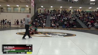 149 lbs Quarterfinal - Chance Lamer, Cal Poly vs Alec Peralta, SIU Edwardsville