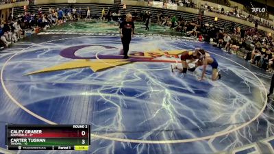 121 lbs Round 2 (4 Team) - Carter Tughan, Tahoma vs Caley Graber, Northfield