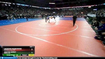 D1-285 lbs Semifinal - Jackson Mankowski, Madison La Follette vs Griffin Empey, Stoughton