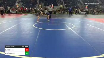 109 lbs Quarterfinal - Lily Mills, Thundercats WC vs Destiny Pogue, Wwct