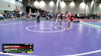 132C Semifinal - Teagon Patterson, Ozark vs Jordan Weltzin, Thompson HS
