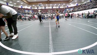 52 lbs Consi Of 8 #2 - Maxon Rollins, Noble Takedown Club vs Finn Lankford, HBT Grapplers