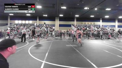 126 lbs Round Of 64 - Colton Yamato, Flow Academy HI vs Alberto Flores, Eastvale Elite WC