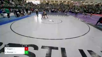 90 lbs Rr Rnd 2 - Kaiya Maggini, USA Gold vs Emily Mayorga, Pounders WC