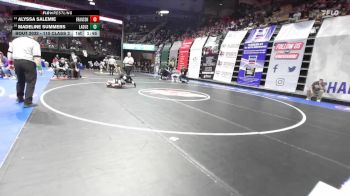 115 Class 2 lbs Champ. Round 1 - Alyssa Salemie, Branson vs Madeline Summers, Ladue Horton Watkins