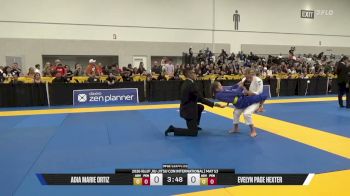 Evelyn Page Hexter vs Adia Marie Ortiz 2026 IBJJF Jiu-Jitsu CON International