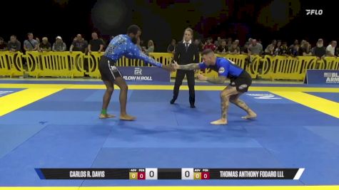 Thomas Anthony Fodaro Lll vs Carlos R. Davis 2025 Pan IBJJF Jiu-Jitsu No-Gi Championship
