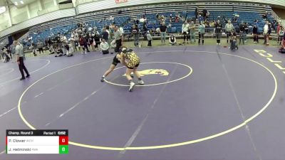 14U Girls - 130 lbs Champ. Round 3 - Paityn Clower, West Virginia vs Julia Helminski, Region Wrestling Academy