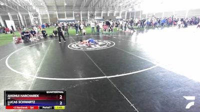 71 lbs Quarterfinal - Ahonui Harcharek, AK vs Lucas Schwartz, ID