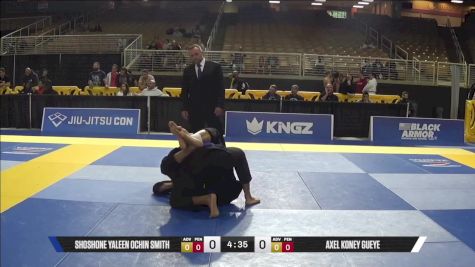 Axel Koney Gueye vs Shoshone Yaleen Ochin Smith 2025 Pan Jiu Jitsu IBJJF Championship