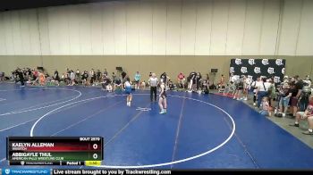 115 lbs Round 3 - Kaelyn Alleman, Wasatch vs Abbigayle Thul, American Falls Wrestling Club