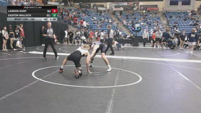 125 lbs Cons. Round 2 - Landon Earp, Northeastern Oklahoma A&M vs Easton Malleck, Bellevue