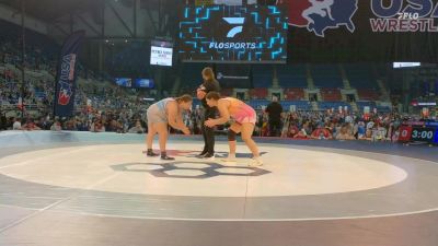 235 lbs Champ. Rd Of 32 - Soledad Luchman, CO vs Chloe Hoselton, IL