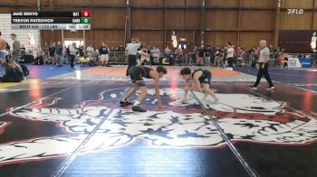 113 lbs Semifinal - Jake Benyo, Mat Assassins/hazleton Area vs Trevor Patrovich, Barn Brothers