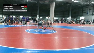 126 lbs 1 - Kaiden Dahle, DARKHORSE vs Kade Pudwill, OTM WALTERS WRESTLING