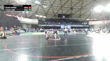Boys 4A 190 lbs Cons. Round 3 - Alijah Torres, Union vs Logan Lamb, Wenatchee