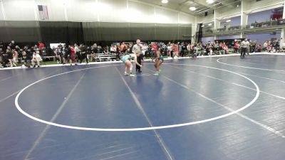 145 lbs Cons. Rd Of 16 - Jammie Krah, Ankeny Girls Wrestling Club vs Bella Green, Wichita Wrestling Club