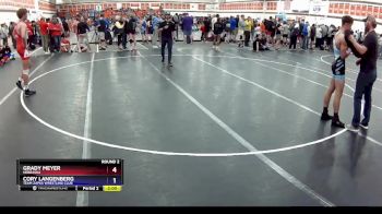 157 lbs Round 2 - Grady Meyer, Nebraska vs Cory Langenberg, Team Zapas Wrestling Club